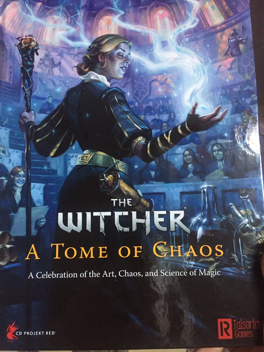 Lightofhandyt's tweet photo. Got this in the week love the cover art for it. Not played the Witcher RPG yet but I do hope to. #thewitcherrpg #rtalsoriangames https://t.co/CP61ty6usd