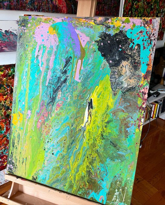 "My Wild Love" (22x28).. &amp; "The Unity Of Art And Life" (16x20)&hellip; https://t.co/l2c4NMweZE<a href="/tag/eddievedder"class="tags"><span>#eddievedder</span></a>