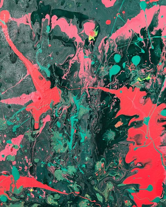 "My Wild Love" (22x28).. &amp; "The Unity Of Art And Life" (16x20)&hellip; https://t.co/l2c4NMweZE