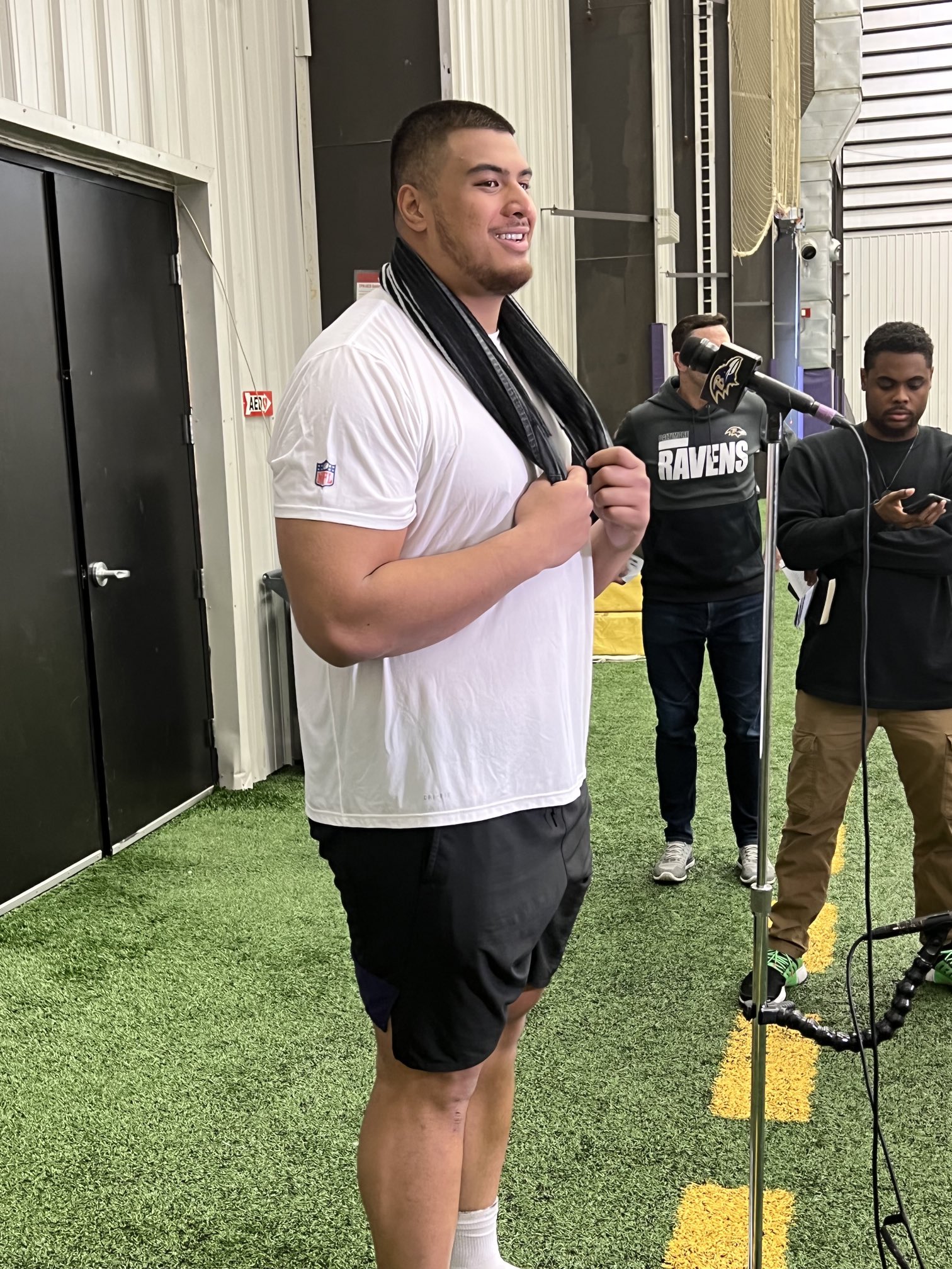 Jeff Zrebiec on Twitter "Daniel Faalele “Lamar is a dynamic player