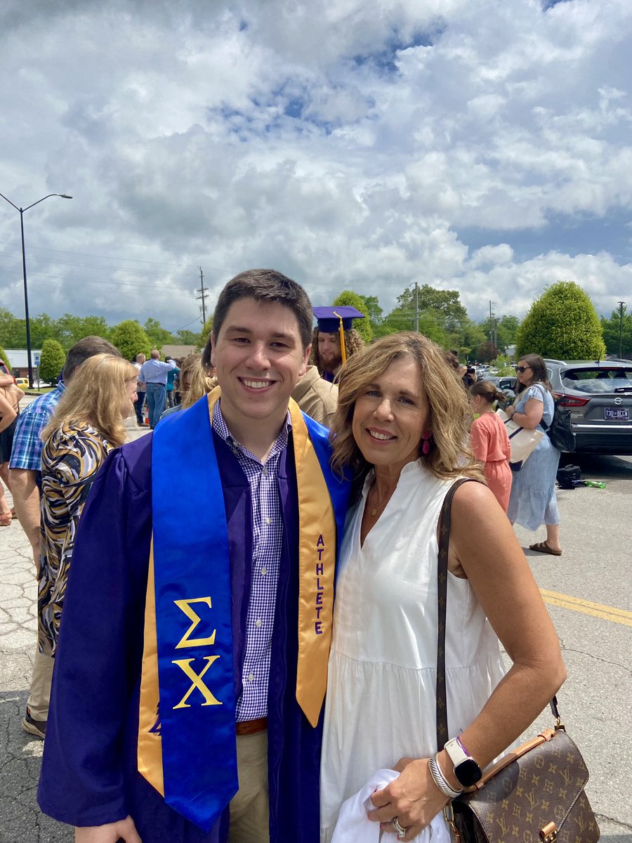 Only thing better than being <a href="/tennesseetech/">Tennessee Tech</a> president is being a very proud and thankful Dad! Two sons and a soon-to-be daughter-in-law all graduated from Tech yesterday. <a href="/TTULadyK/">Kari Oldham</a> and My hearts are full today. #WingsUp  and God speed to the Class of 2022.