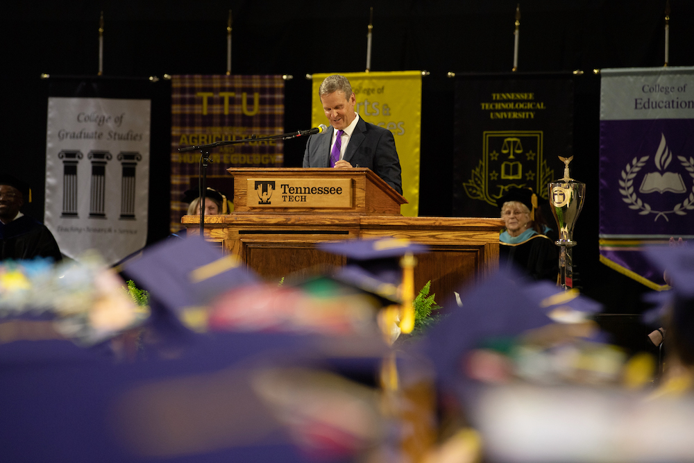 Congrats to the spring graduates at <a href="/tennesseetech/">Tennessee Tech</a> &amp; across our state. TN is proud that you chose to earn a degree in the greatest state in the nation &amp; we look forward to all of your future accomplishments.