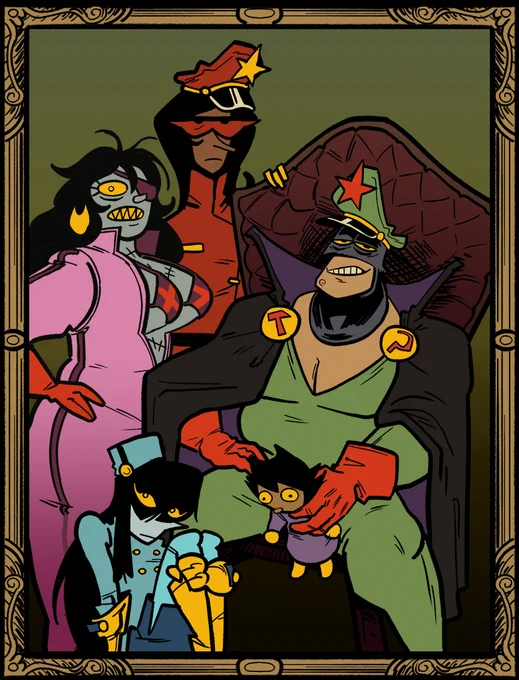 family portrait for @potozaur2 's bday 
