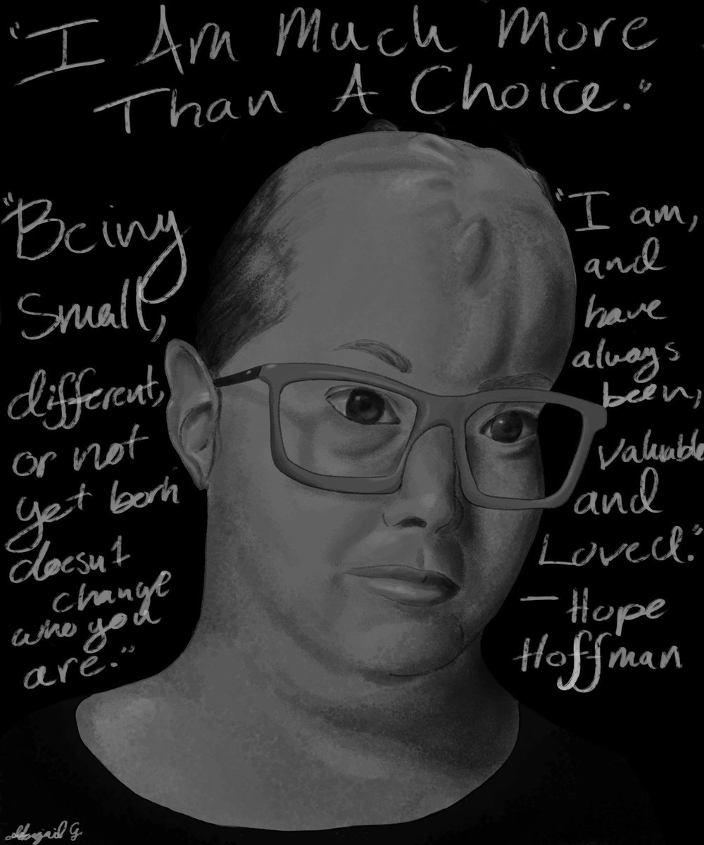 abbygdraws's tweet photo. At 10 1/2 weeks gestation, Hope survived an abortion. She was born 2 1/2 months early with head injury and other complications due to the #abortion procedure. She is loved by many. Her life is incalculably valuable. She is MUCH more than a choice. #facethechoice @FacetheChoice https://t.co/R8dtTtoSEV