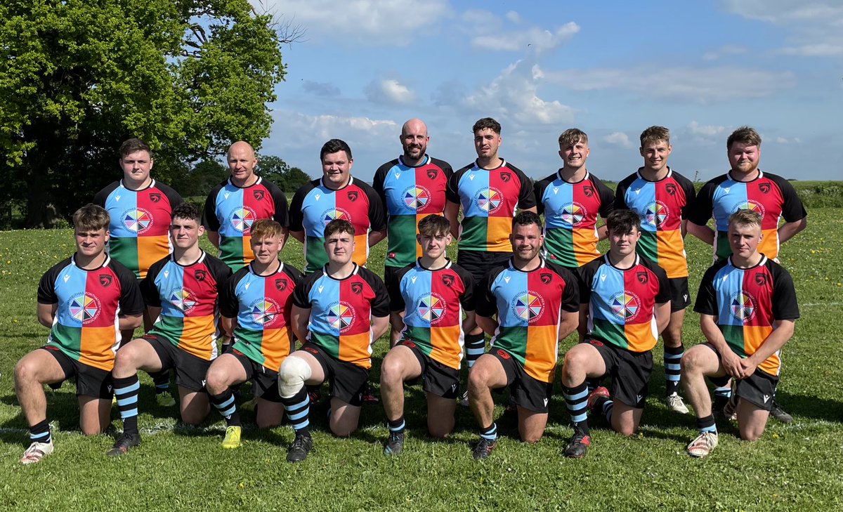 neil_jarman's tweet photo. @NewtownRugby Development team went up @wrexhamrfc to play their 2nd XV and won 20-5 in the quarter final of the North Wales shield.Our development team are also showcasing their new charity kit in aid of @ponthafren well done lads🏉💪🏻👏🏻👏🏻👏🏻 https://t.co/3QGs7d4uFw