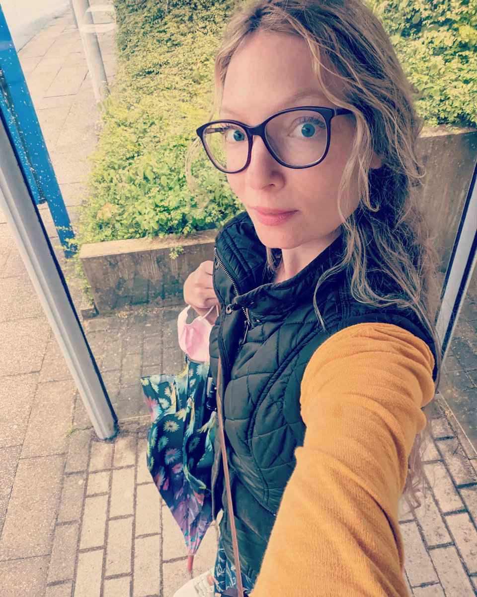 caraviolabland's tweet photo. Bus stop. Ruhrgebiet. Finally writing again. Did some on the bus. Haven't written in ages. Missed it. #amwritingagain https://t.co/49opJbZTo0