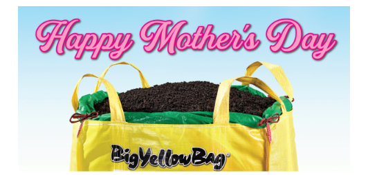 ColumbusTurf's tweet photo. Tomorrow is Mom's Day!  Don't forget about those ladies in your life. Buy them a BigYellowBag of garden soil for their gardening needs. Go online or call to order &amp; you can save $10 per bag. Show Mom how much you love her with this product! https://t.co/yrOpYcrCiP  740-983-8873 https://t.co/LPwcYEs8XW