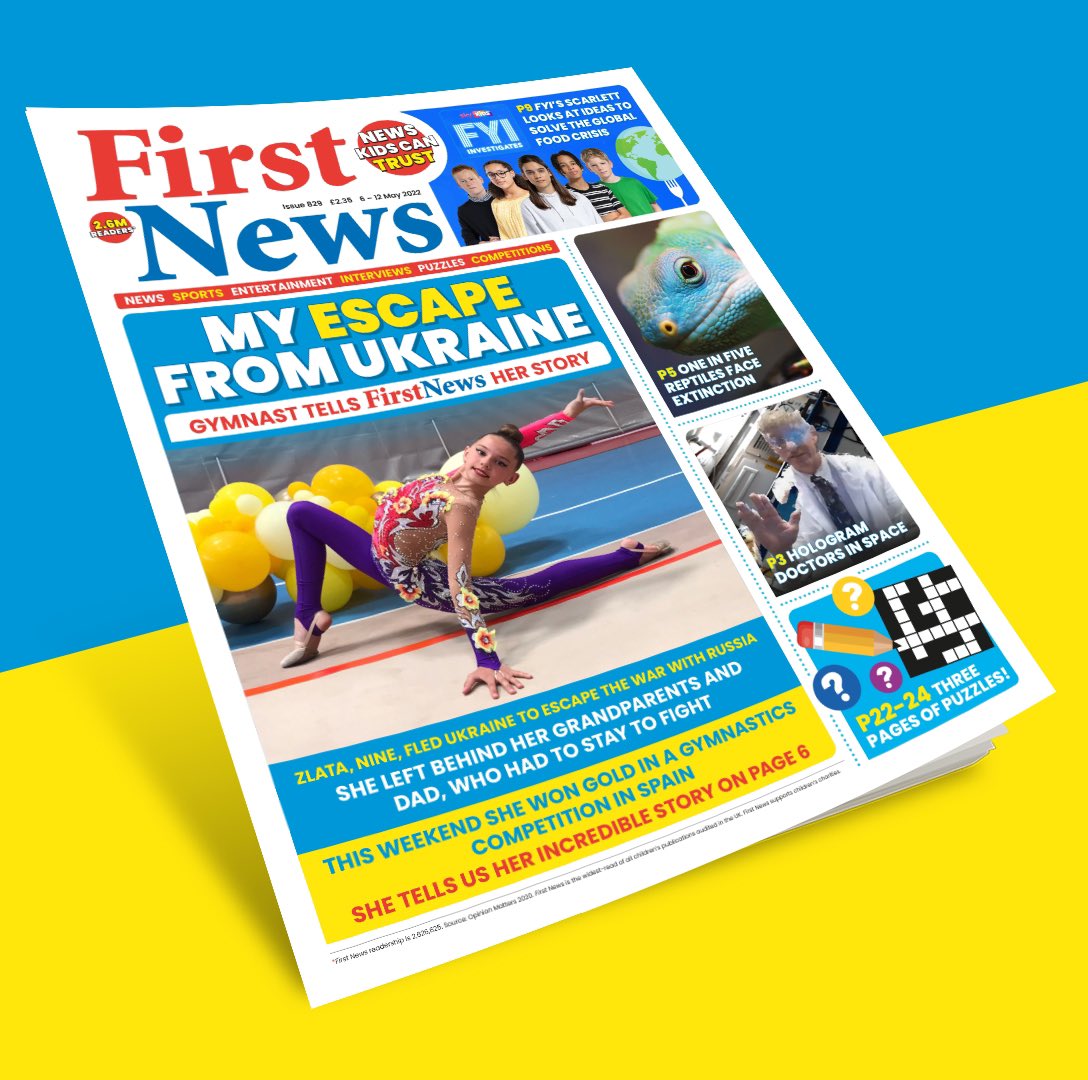 FirstNewsEditor's tweet photo. Happy 16th birthday to @First_News - bringing trusted news to children since launch on 6 May 2006. Children are 27% of the world’s people but 100% of the future! https://t.co/KgcDhgtfeG