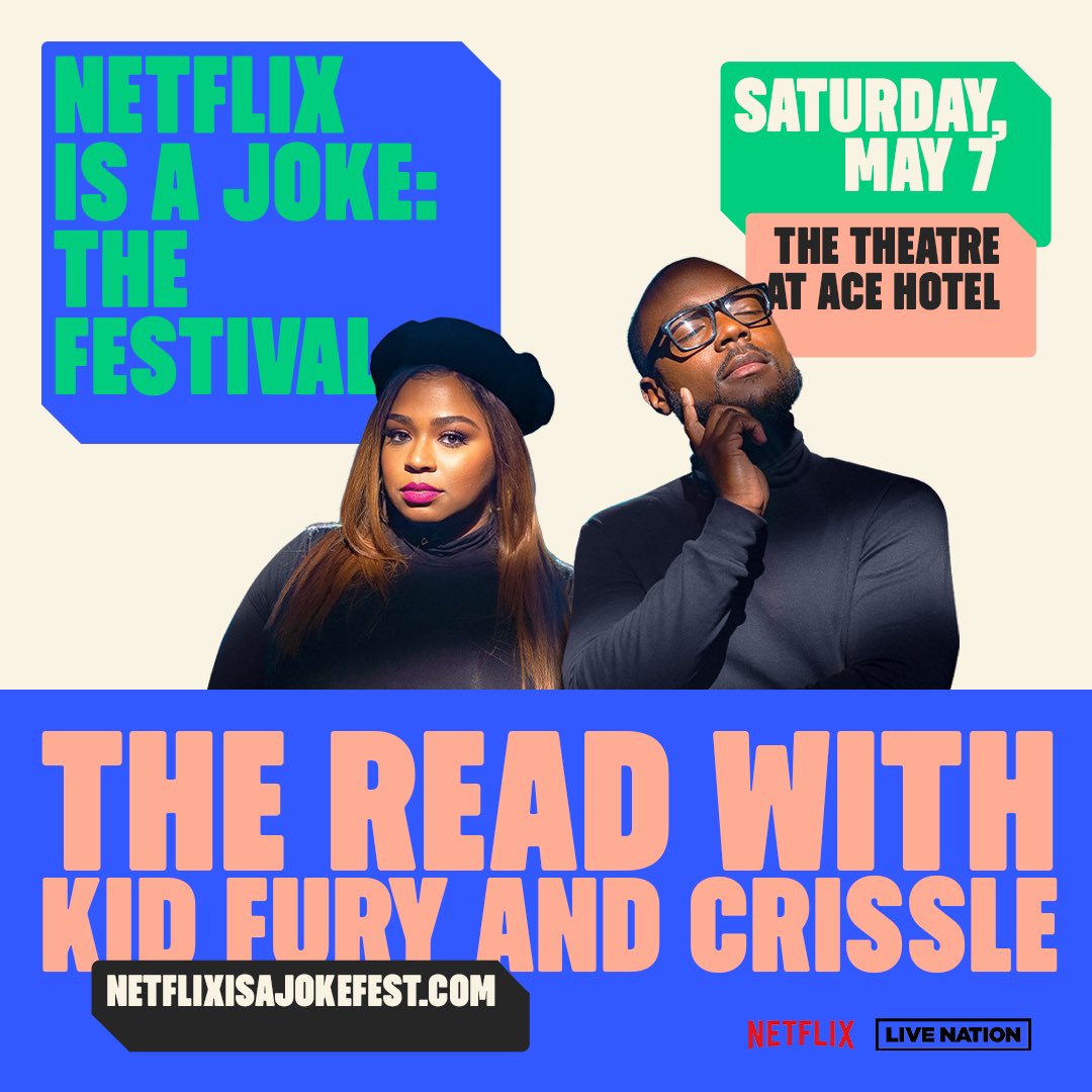 ThisIsTheRead's tweet photo. Los Angeles! We’ll see you tonight, as this is our 1st time back in the city since 2017! #TheReadLive @NetflixIsAJoke https://t.co/7Oi81l54Va