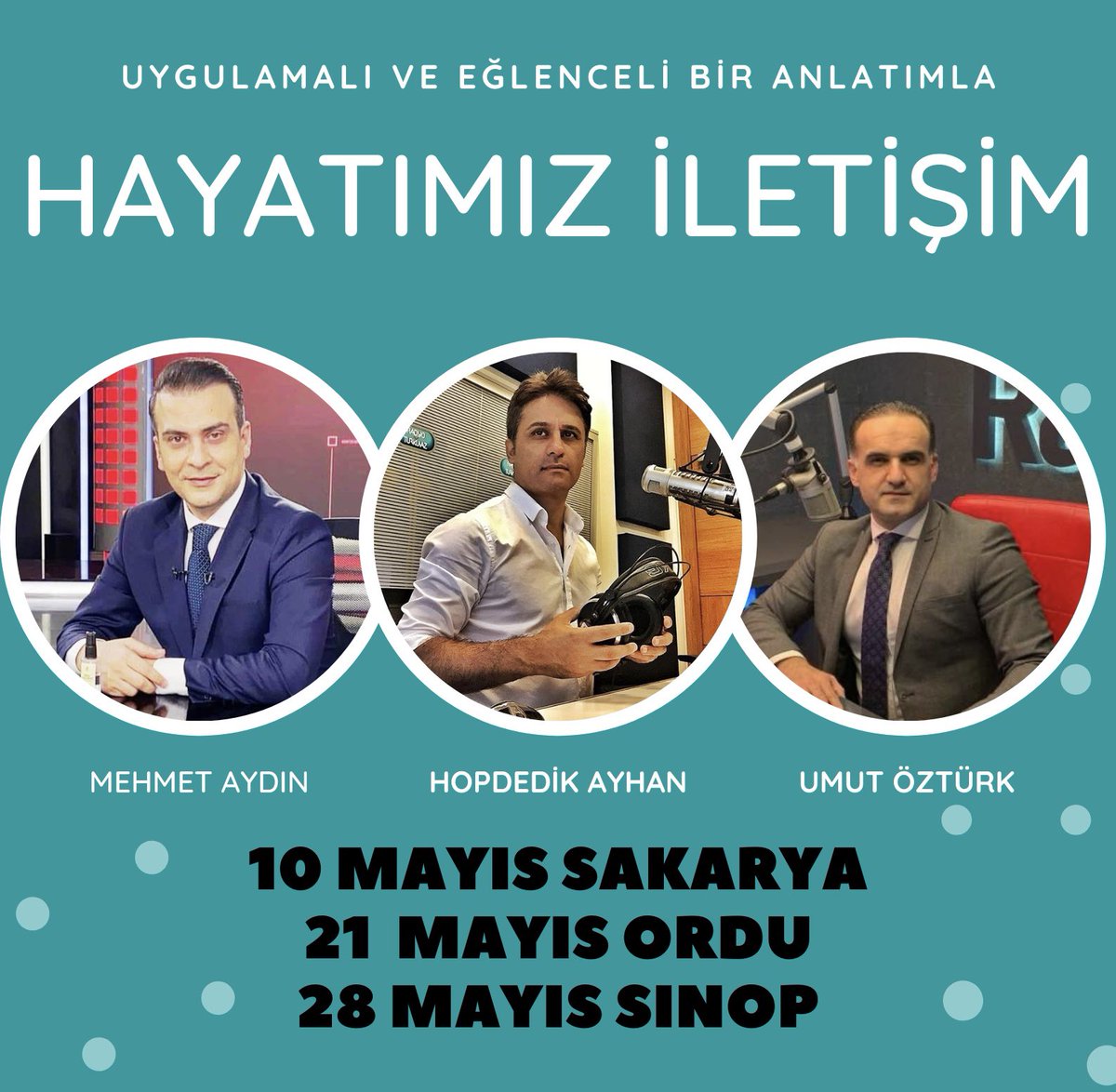 hopdedikayhan's tweet photo. İletişimi eğlenceli bir dille anlatıyoruz… Her hafta bir kentteyiz☺️ İnşallah sizin oraya da uğrarız ✌️ https://t.co/5SDjPI95tm