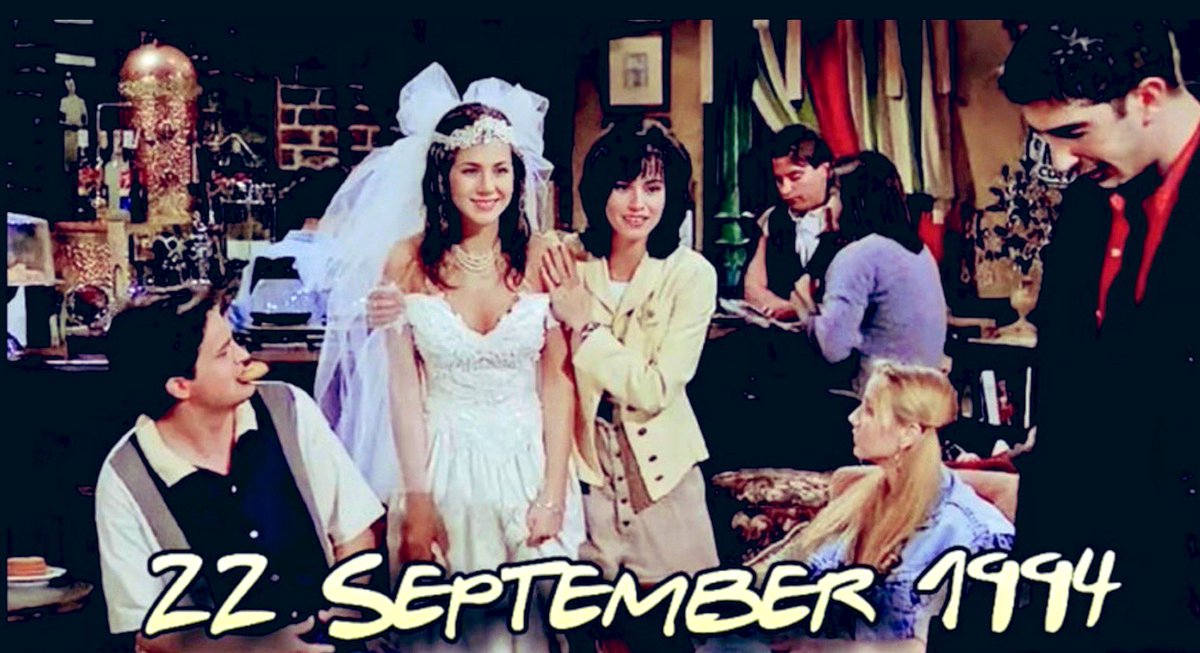 JeffreyKlarik's tweet photo. Yesterday was 18 years! @FriendsTV https://t.co/3ZBEavU1iE