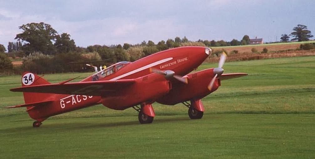 TheSuffolkMan's tweet photo. #GACSS #GrosvenorHouse #Comet #DH88 https://t.co/0QnaSb2F71