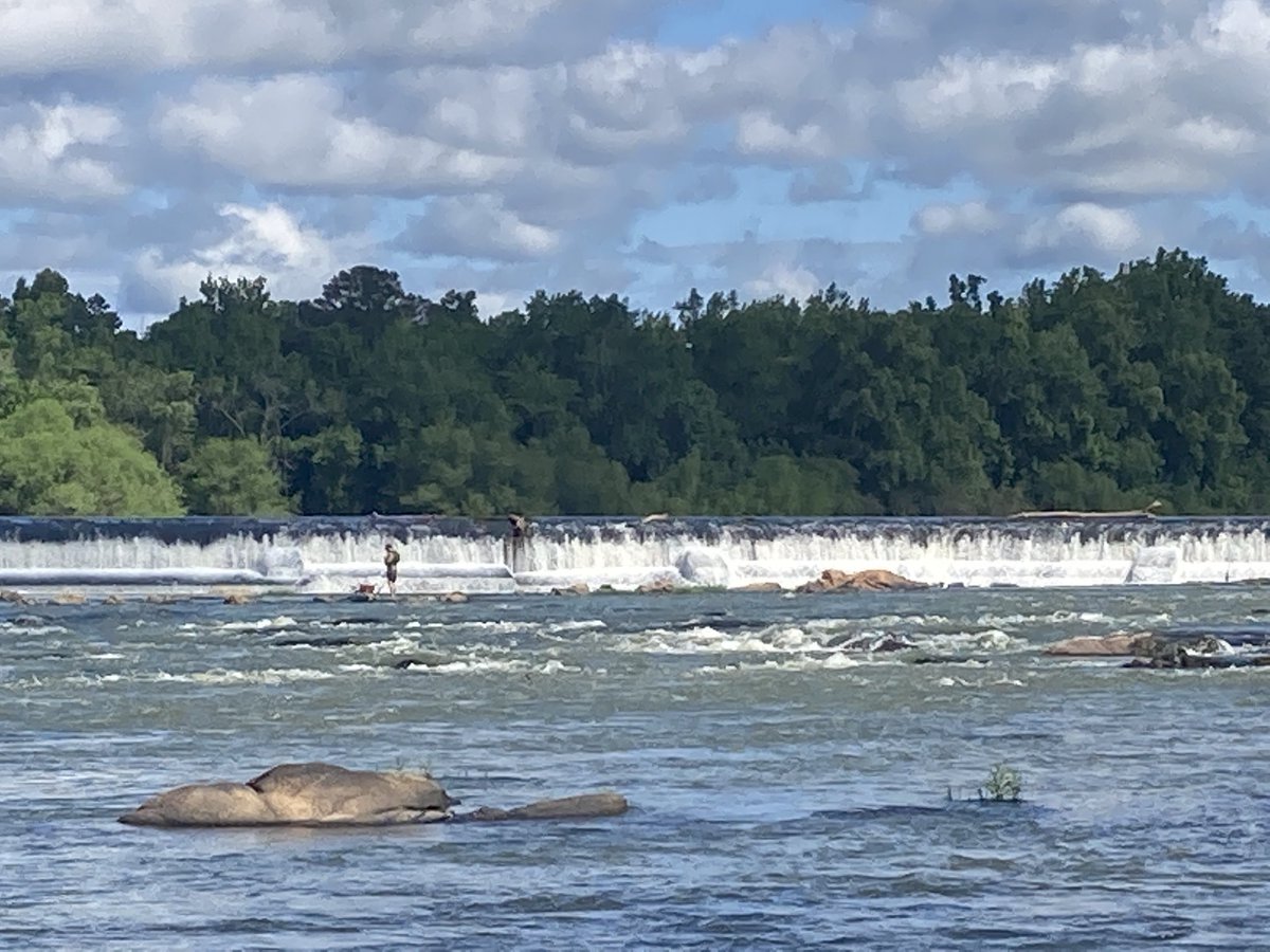 SCoutdoors's tweet photo. Broad River, Columbia, SC this morning. https://t.co/33TinBzvAy