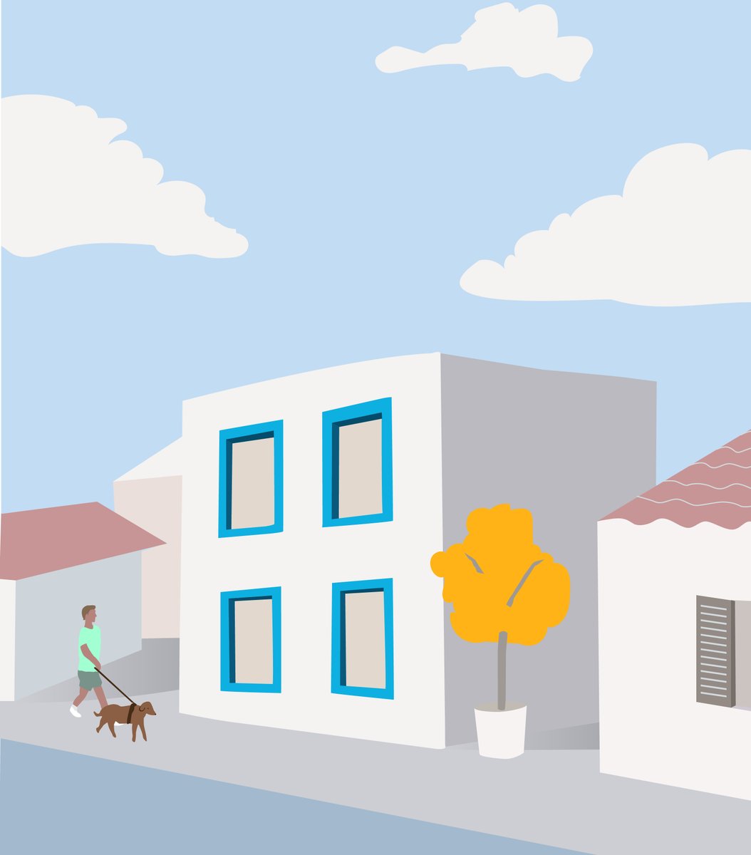 People walking #illustration