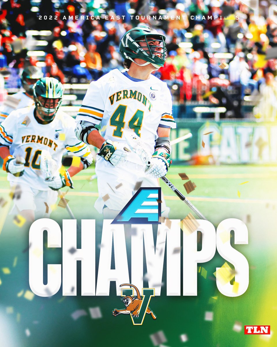 CATAMOUNTS ARE IN 🎟

<a href="/UVMmlax/">UVM Men's Lacrosse</a> tops <a href="/UMBC_MLax/">UMBC Men's Lacrosse</a> 13-11 to secure the America East championship