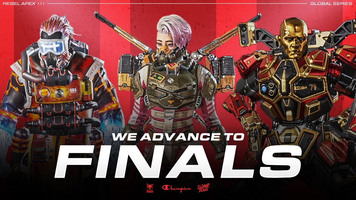 🚨 REBEL APEX 🚨
🏆<a href="/PlayApexEsports/">Apex Legends Esports</a> Champs LCQ 

12 Matches down and we finish the day off with the 1 seed going into tomorrow's grand finals. See everyone tomorrow for our final 6 matches.   #TheRBLN #WeRebel