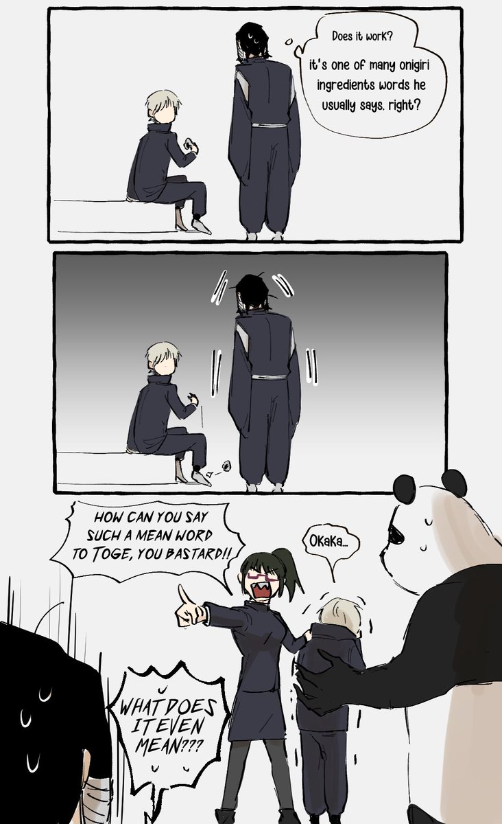 TraChiuArt's tweet photo. he went from confused to even more confused
#JujutsuKaisen https://t.co/CiBJimyTeX