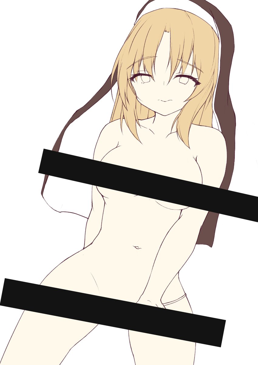 シスター・クレア 「」|めいぽなのじゃ！！のイラスト