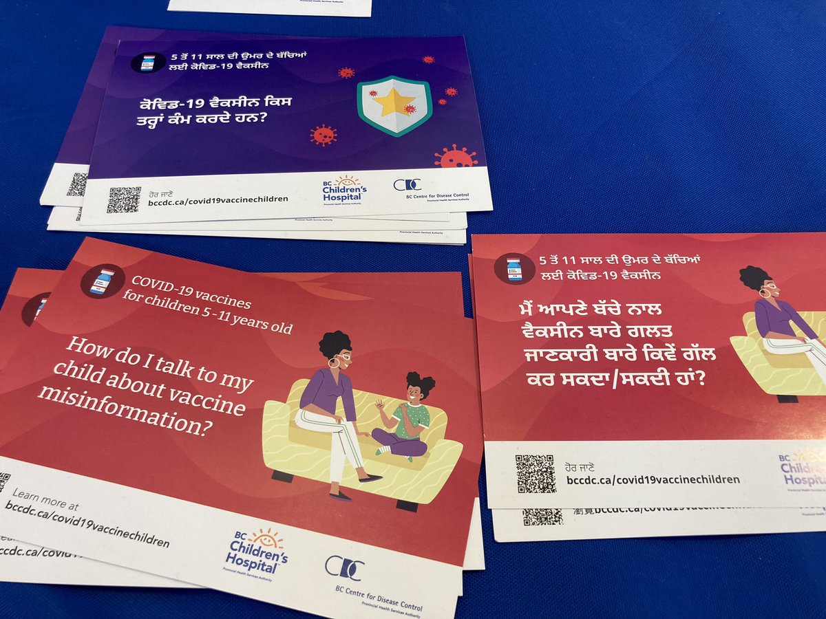 kelseysingbeil's tweet photo. Pretty exciting to see @Jeaneah and team’s kids COVID vaccine info materials at @gvpl today. Clear, concise and translated into 5 languages. Packed full of good reasons to get your kiddos vaccinated. 🙌 😷💉 https://t.co/kL0QREUCMq
