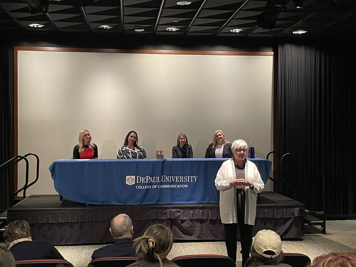 hale_cate's tweet photo. Thrilled to have been able to attend the  Women Leaders in Communication pal hosted by the PRAD program this week. Insightful takes and a good reminder for women to advocate for themselves in the workplace. #prad595 https://t.co/TQPbng2IvV