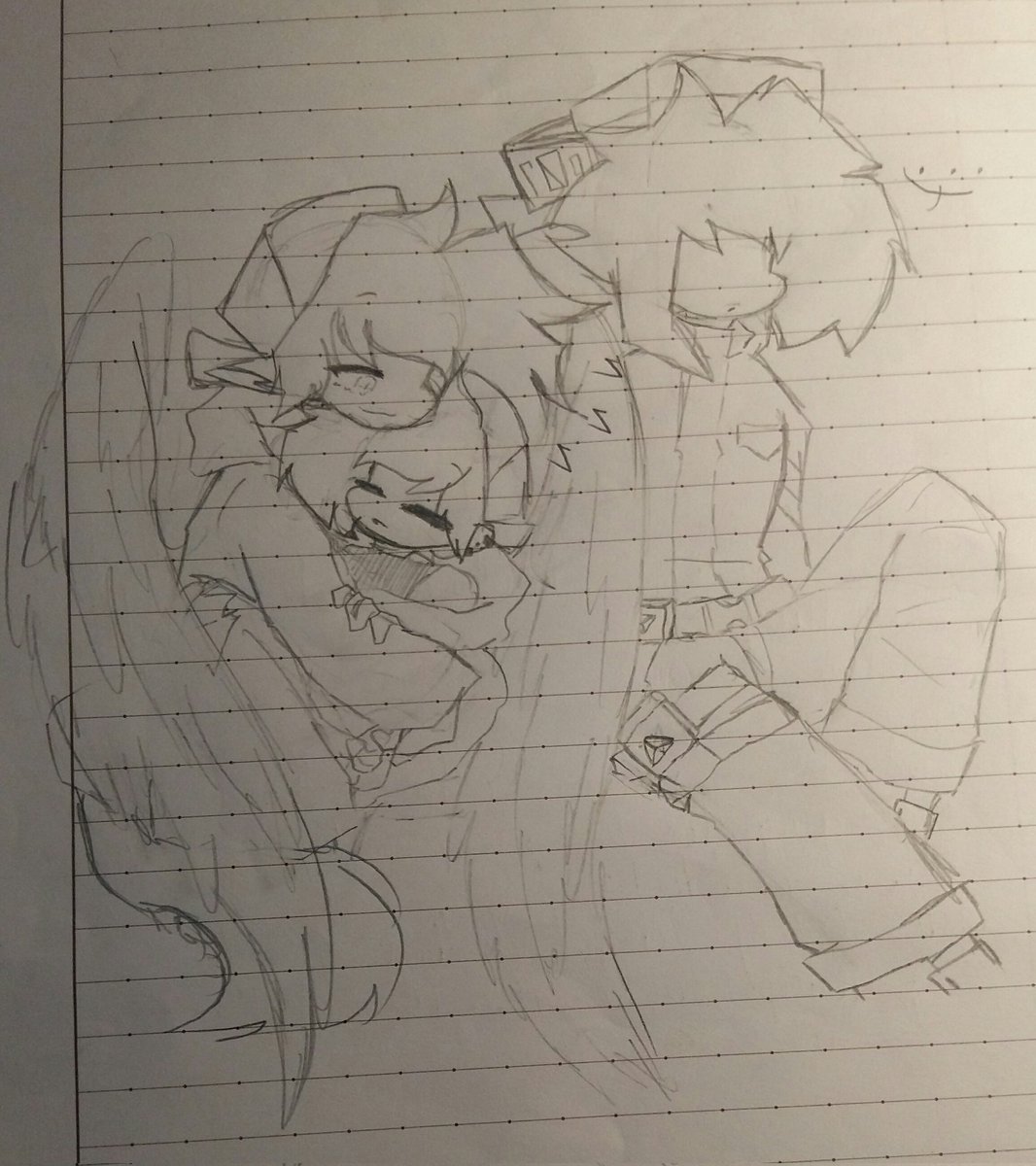 LunDragon1's tweet photo. Nya~ Sorry Briggs :") 
Author:@/v_wolf1357 
#BF_Innokenty 
#FNF_EXO 
#BFsona https://t.co/Huk6WxSdXy