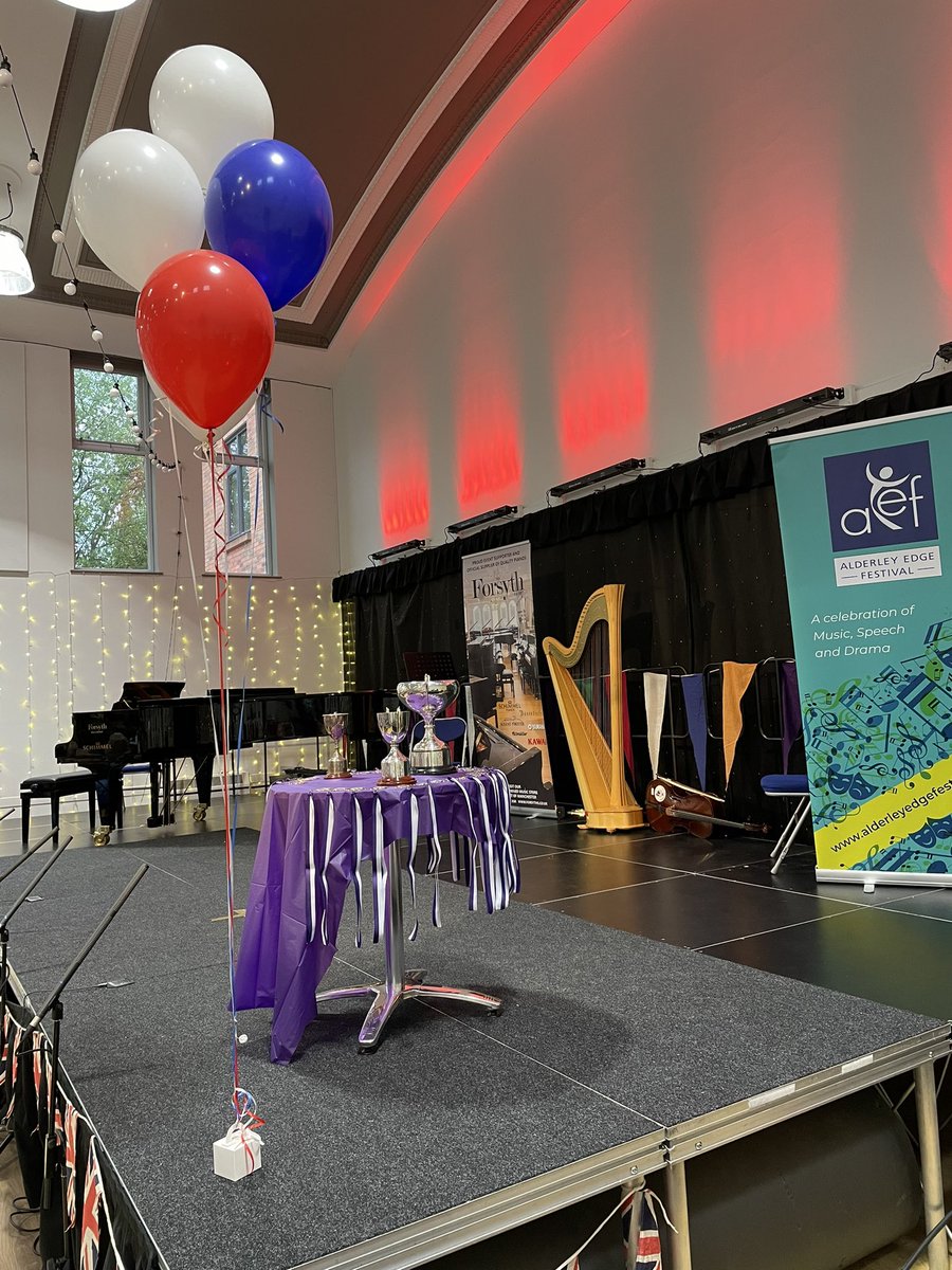aefestival100's tweet photo. The stage is set… #finaletime https://t.co/8NLO3PNBUL