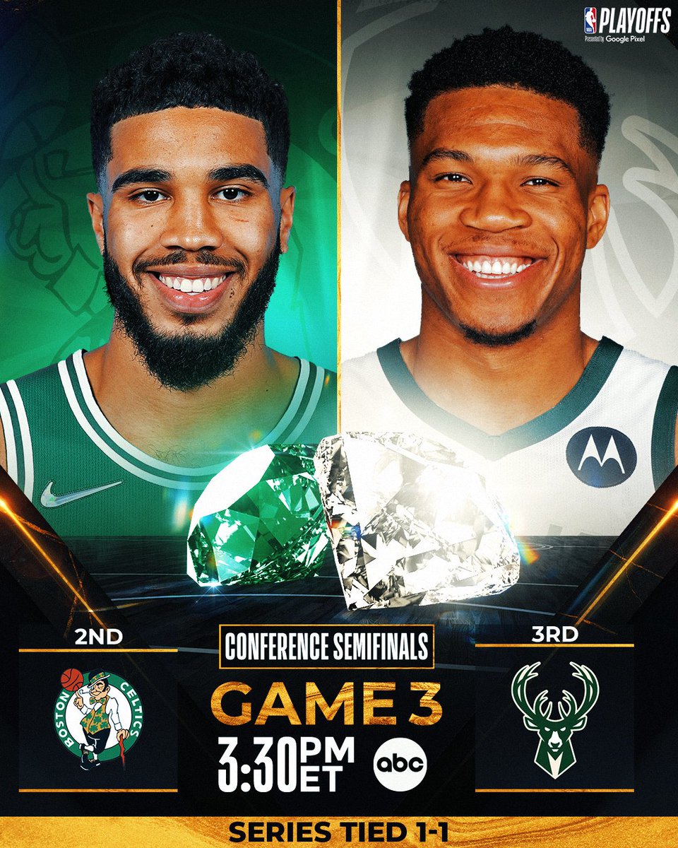 This series has been a hard-nosed battle through 2 games.

GAME 3 tips at 3:30 PM ET on ABC... Who Will Win?