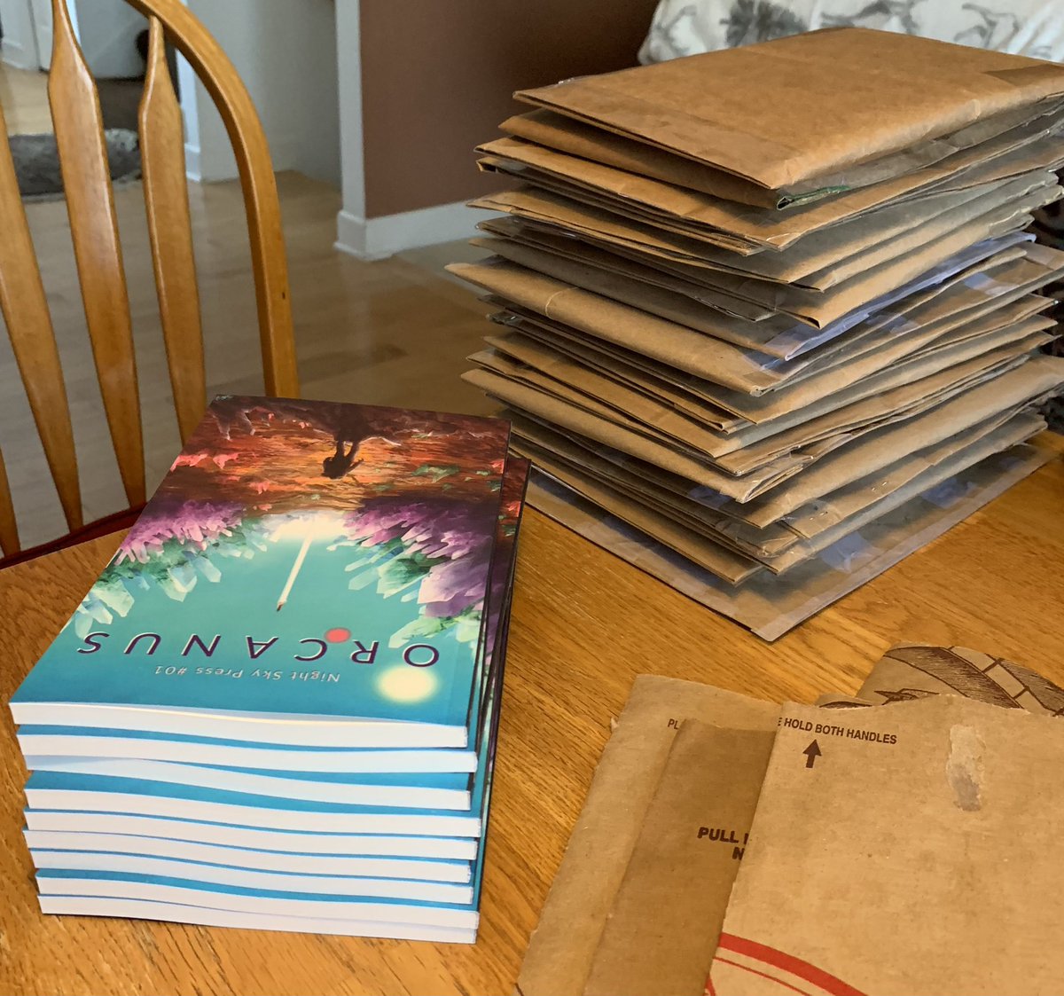NightSkyPress's tweet photo. Packing day! https://t.co/Cry0GtREMC