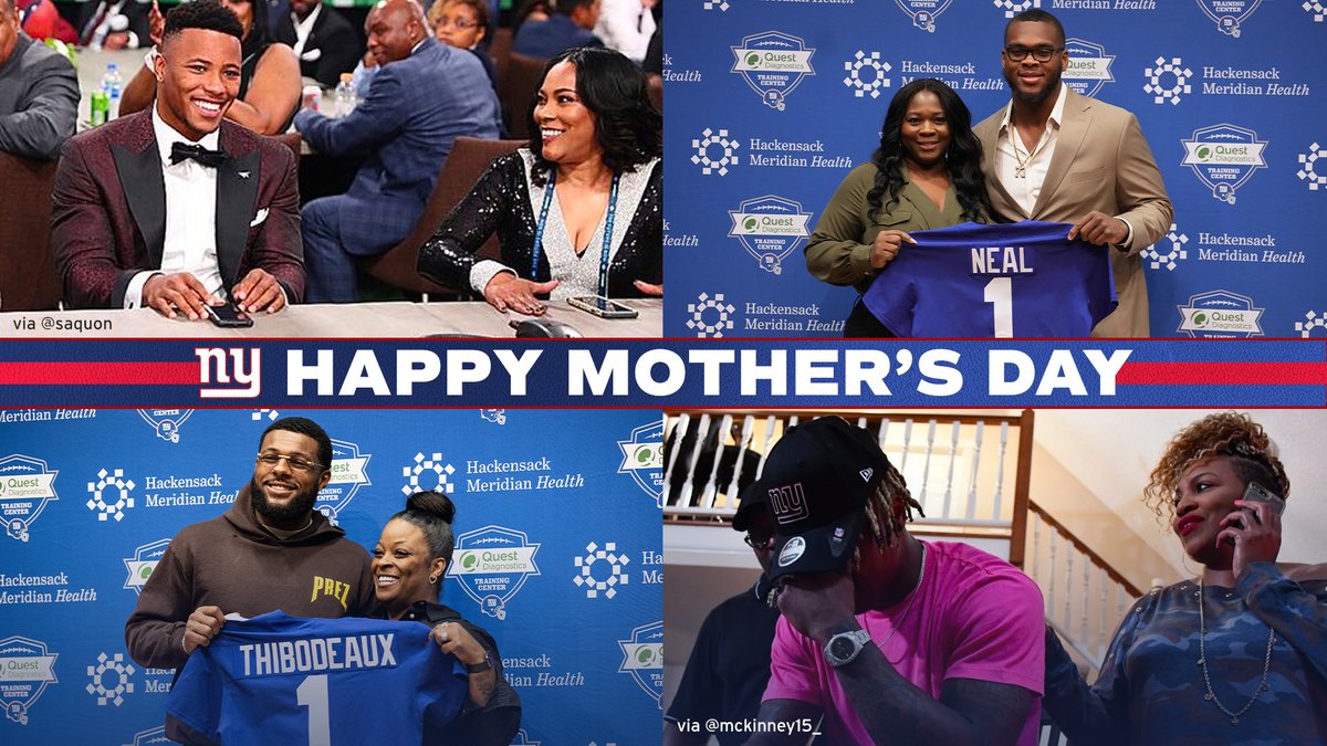 Giants's tweet photo. Happy Mother's Day! Thank you for all that you do 💐💙 https://t.co/6yXNIT8Hee