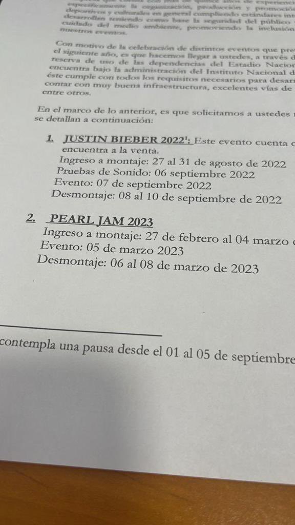 babi_salas's tweet photo. Si es cierto, sería un gran regalo de cumpleaños #pearljam #pearljamchile2023 #PearlJam https://t.co/ujqU55QRBp