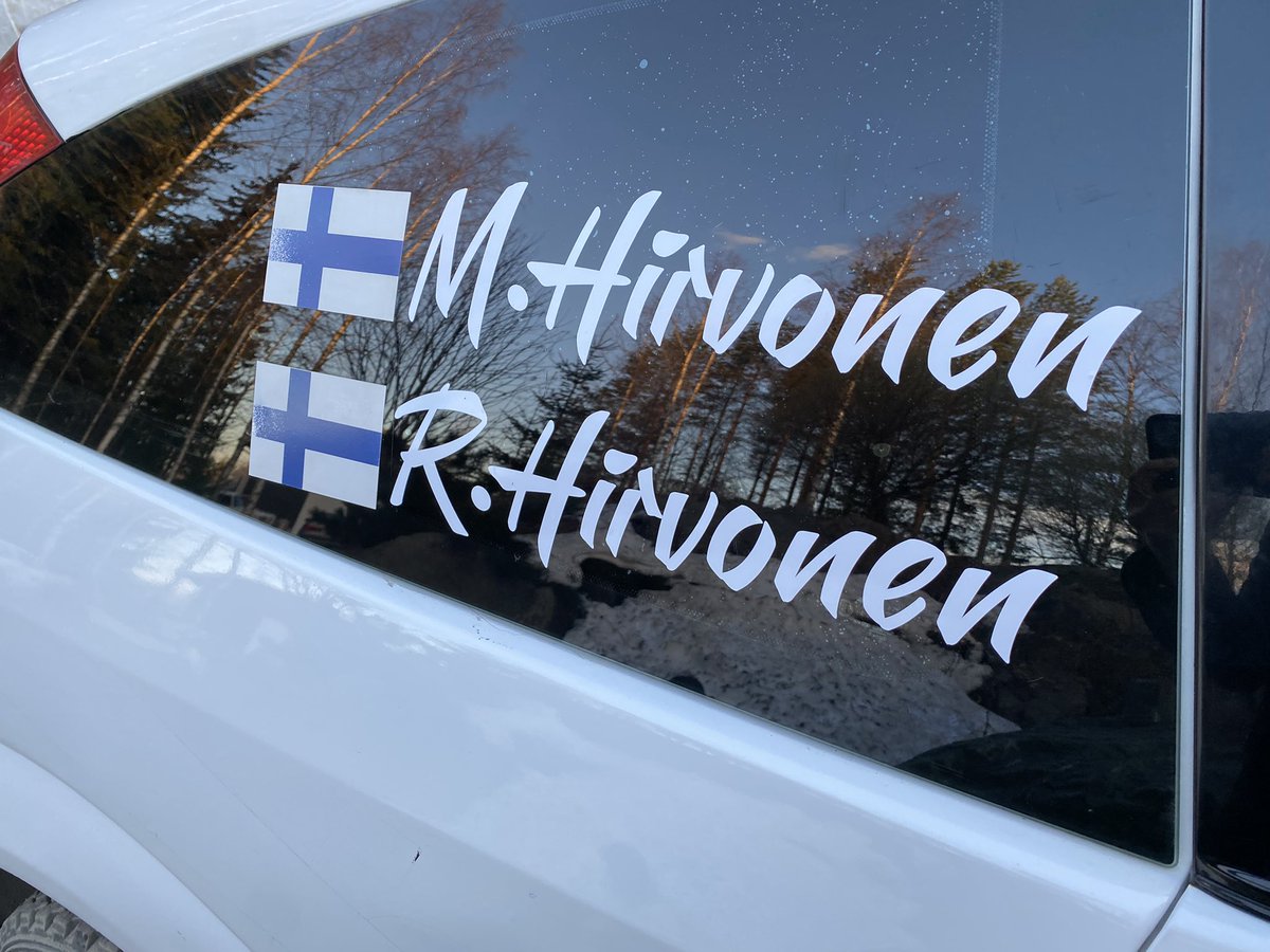 That was a good day! 
For all the co-drivers 👉🏼 Respect ✊🏻 You are from another planet!
Roope drove well, and might have wanted to push more than “daddy” let him but we had a lot of fun in the car! 
We finish 7th of our class &amp; we’ve reached the target for this first rally! 🙌🏼