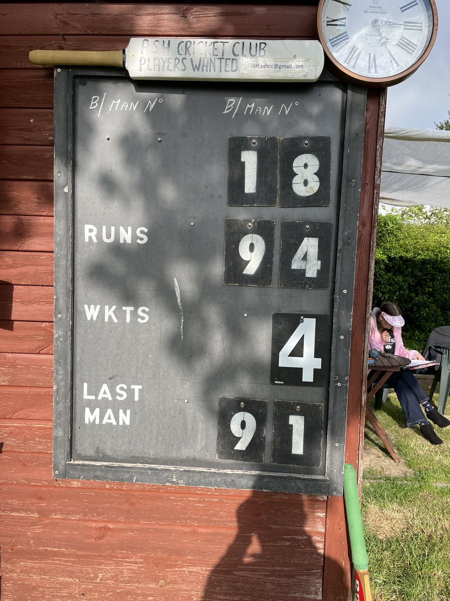 turnsbothways's tweet photo. @Ashcricketclub soundly beaten by @StoneCricket today. Anyone want to join the cause DM me https://t.co/NmZyr1hZk3