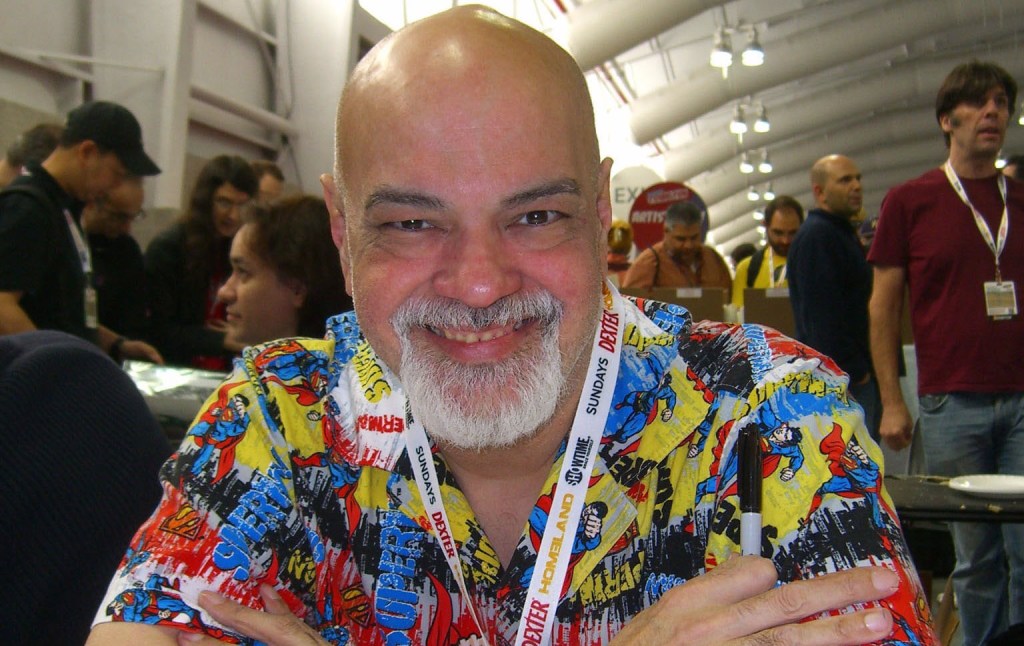 faustianovich's tweet photo. Adiós al colosal George Perez, dibujante e historietista que nos llevó gráfica y mágicamente a tierras infinitas en crisis, a universos con un titán morado que llevaba un guantelete con gemas del Infinito y que fue el mejor cronista de una mujer maravilla. https://t.co/NEUaL25BVO
