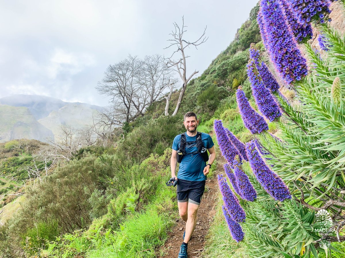 MadeiraTrail's tweet photo. An Irishman🇮🇪 in Madeira! 🤙
Shane is a summits man, so we took him on the central massif to climb to the top of Pico Grande (1.654m) 🧗‍♂️ ⛰
It was a tough and technical run of 19km but totally worth it! 😍 🌸 🏃‍♂️💪

Book your Running Tour at https://t.co/TCUShmGRQG⬅️
#trailrunning https://t.co/8nsA9h97tU