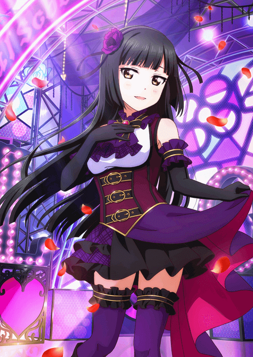 blackhaired_otd's tweet photo. Our black-haired character of the day is Kurobane Sakura from Love Live School Idol Festival. https://t.co/nms5RlCfo5