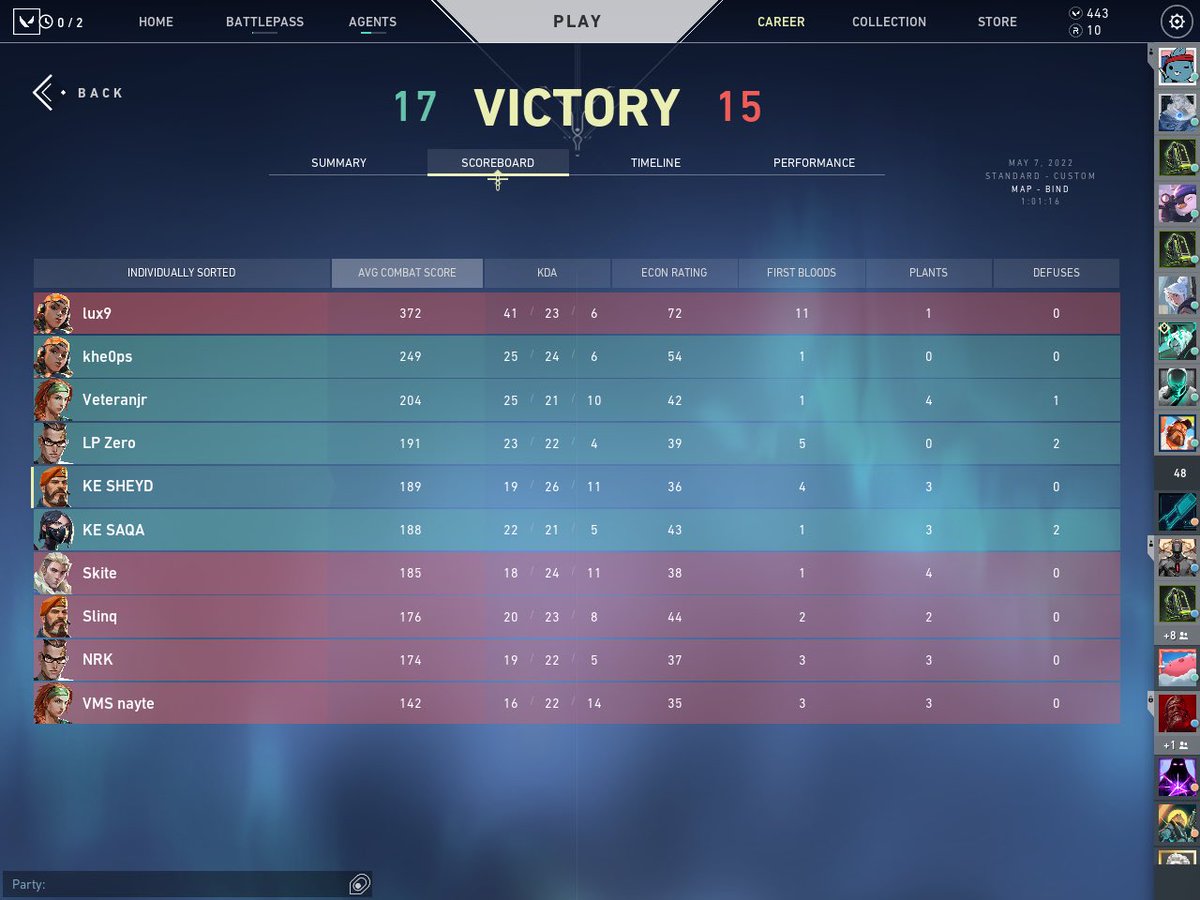 LET’S FUCKIIIING GO !! On win vs Kings (<a href="/nayteFN/">nayte</a>, @NRKcsgo, <a href="/Slinq_/">Slinq</a>, <a href="/RxTSkite/">Skite</a> &amp; <a href="/lux9fps/">lux9</a>)
Quel match ! Gg au 10 joueurs ! 
On va jouer notre demi en BO3 ce soir ! 💪🏻💪🏻

Fière des gars ❤️ :
<a href="/Sheydvlt/">SHEYD</a> 
<a href="/kheopsZEEER/">KHEOPS</a> 
<a href="/DrZeroFPS/">DrZero</a> 
<a href="/saqa9420/">SAQA</a> 
<a href="/_Veteranjr/">Veteranjr</a>