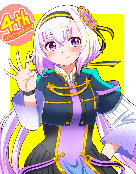 4周年🎊
#ピノの自由帳 