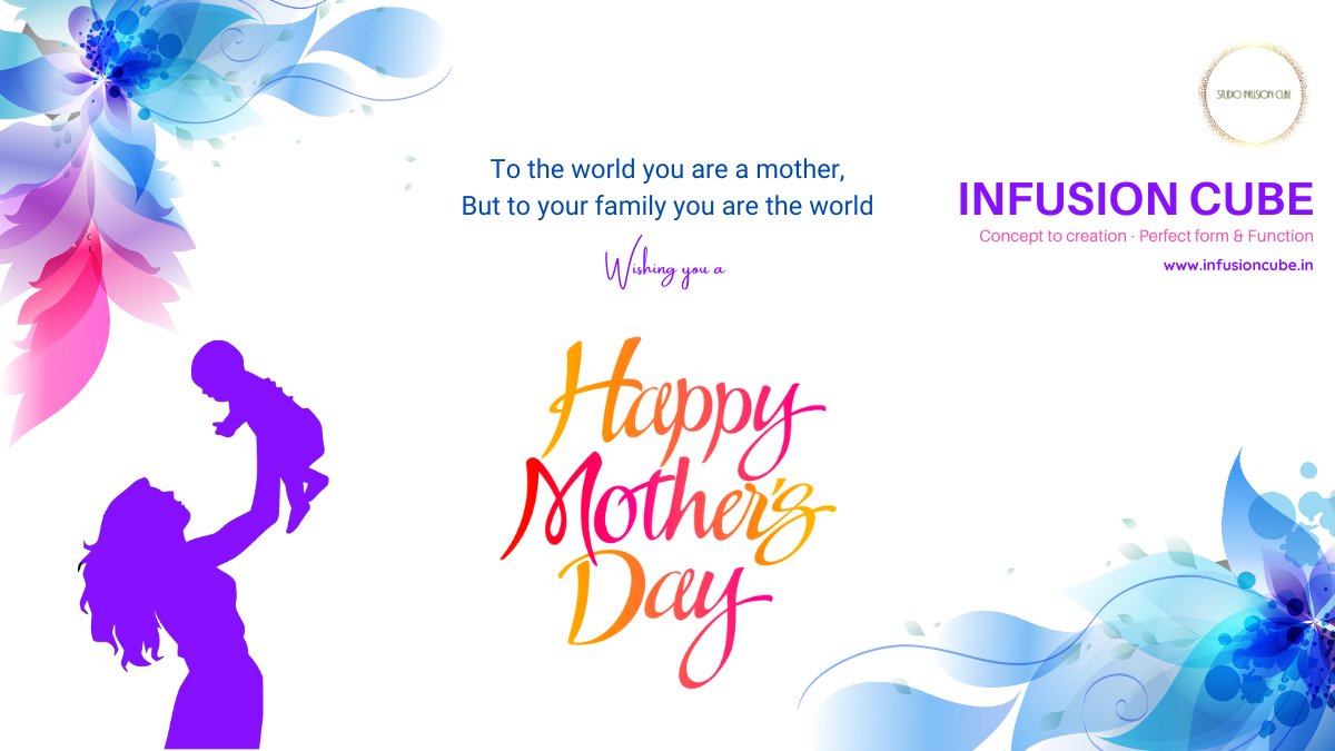 INFUSION CUBE
Architectural & Construction firm 

Wishing you

Happy Mother's Day

#happymothersday #mothersdaywishes #mothersday #mothersdayquotes #happymothersdaywishes #bestmothersdaywishes #mothersday2022 #2022march8 #bestconstructionintrivandrum #topbuildersintrivandrum