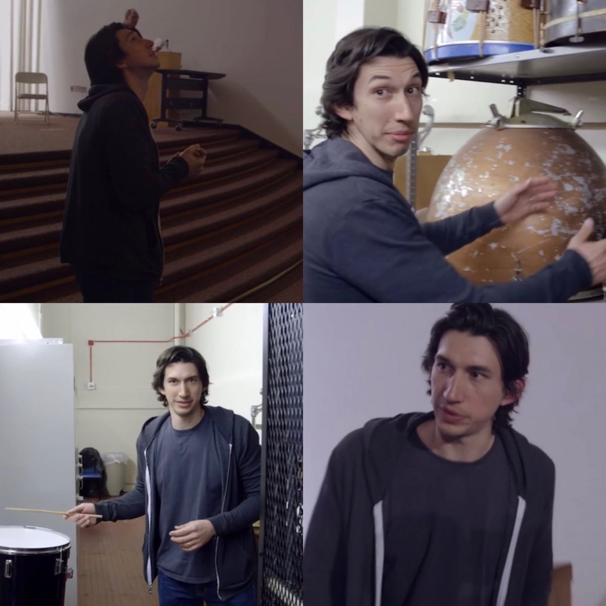 m_bee4's tweet photo. adam driver: boyfriend mode https://t.co/6blrZBhWdf