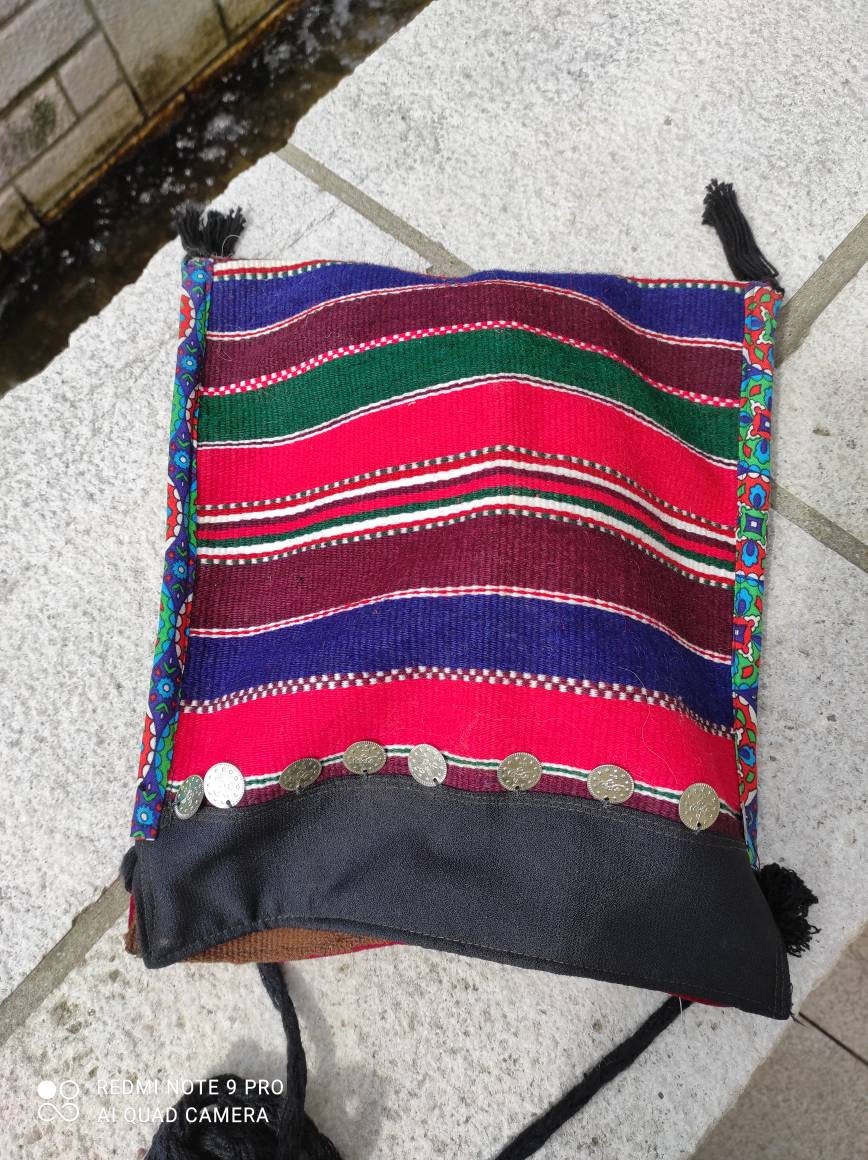 S uzbuđenjem dijelim najnoviji dodatak u mojoj #etsy trgovini: Etnic Bag,ručno izrađena,ručno tkana,boho i hipi,unique,Rug, etsy.me/393rNwQ #red #bacheloretteparty #mothersday #black #shoulder #bohohippie # jedinstvene #moraju imati #ženeExcited to share the la