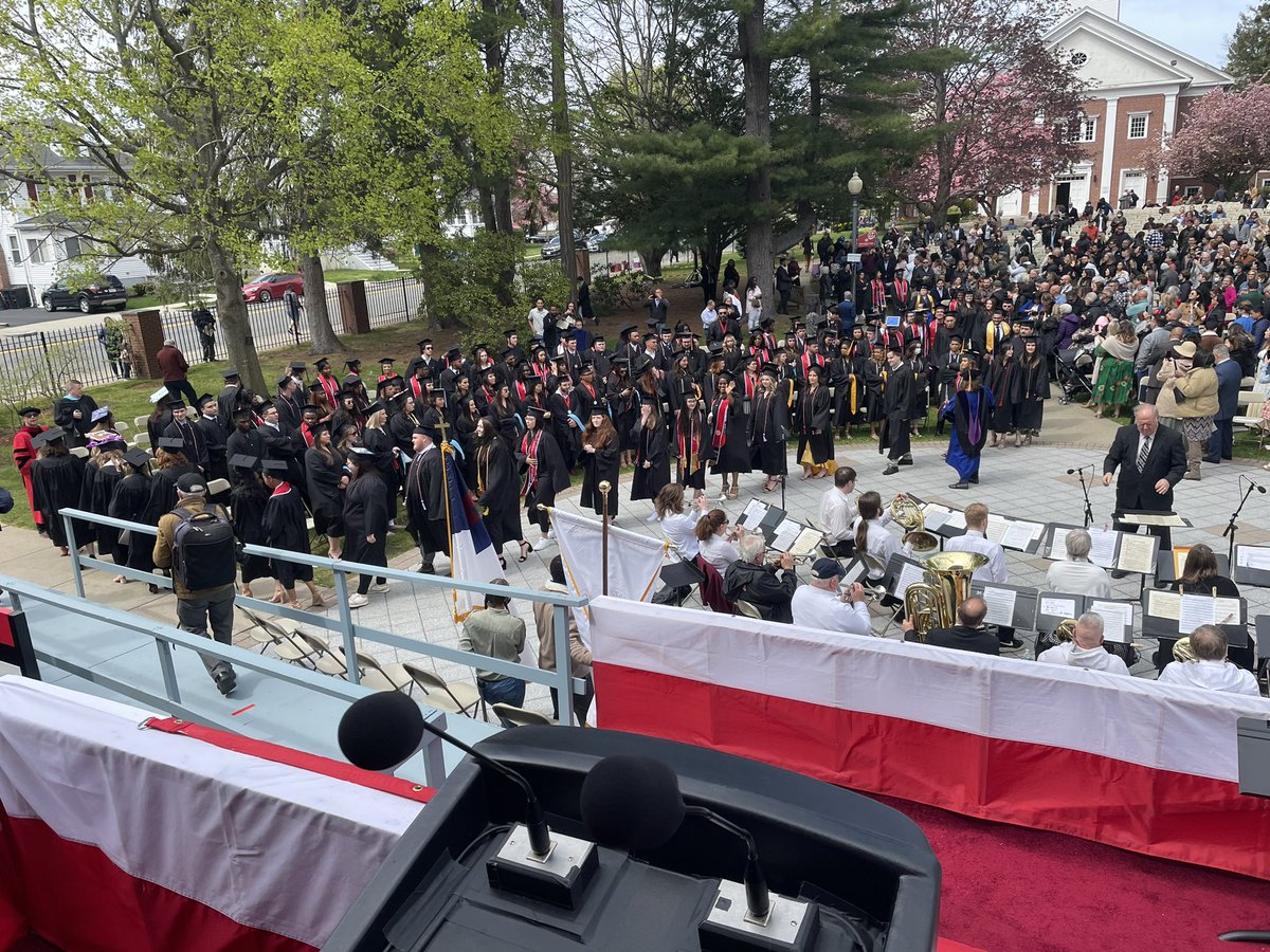 ENCHistoryProf's tweet photo. Not as warm as last Saturday but a good day for @EasternNazarene! https://t.co/3Dj1KKFfy9