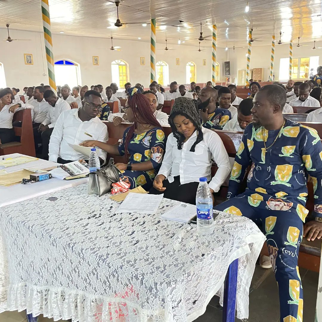 CyonAbuja's tweet photo. Our just concluded 40th Archdiocesan General Council Meeting held today at Church of Annunciation Kpaduma II, Asokoro Extension, Garki Deanery! https://t.co/kspZfOUvku