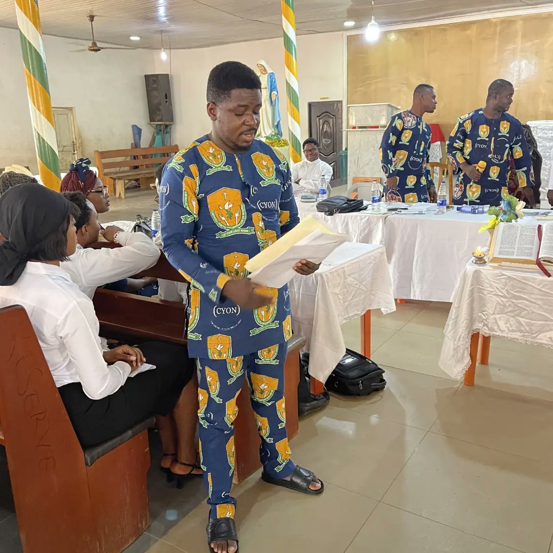 CyonAbuja's tweet photo. Our just concluded 40th Archdiocesan General Council Meeting held today at Church of Annunciation Kpaduma II, Asokoro Extension, Garki Deanery! https://t.co/kspZfOUvku