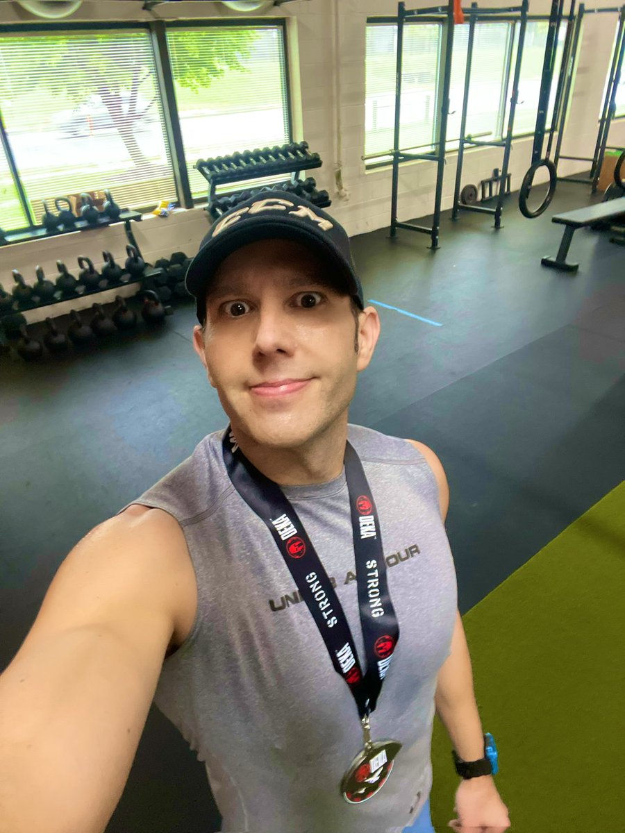 byajperez's tweet photo. Decided to do my first @SpartanRace #DekaStrong a few mins before the final heat. Finished in under 20 mins and immediately made friends with the trash can 🤮 https://t.co/XWlJB88oOn