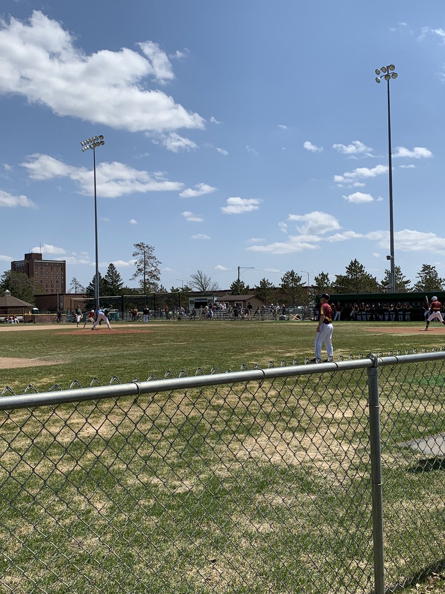 Beavers_Comply's tweet photo. Out for the last @BSUBeaversBase game of the season as they take on Minnesota Duluth in #beaverterritory https://t.co/RpInWdu4CZ