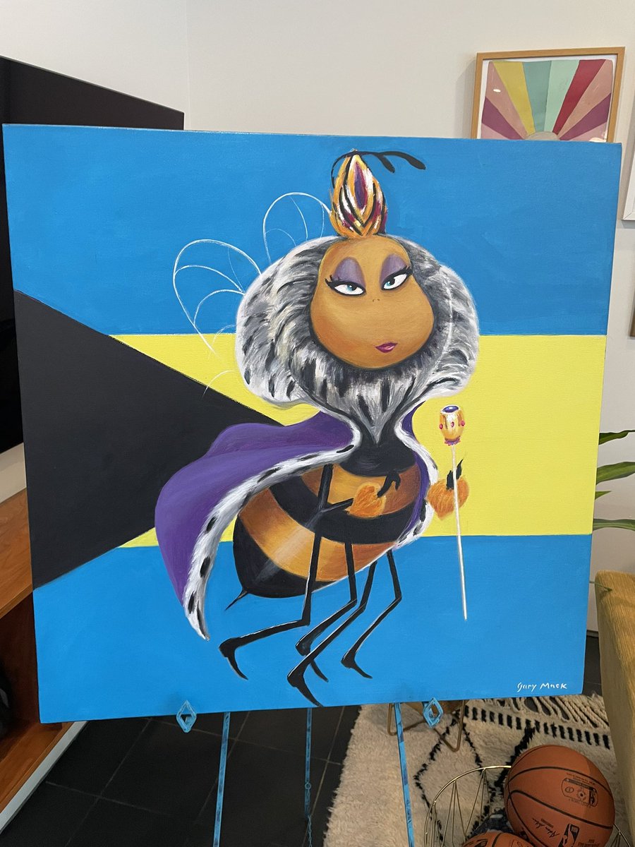 StevieStacks84's tweet photo. One of my bday gifts just arrived!! My princess 🐝🐝🐝🇧🇸🇧🇸🇧🇸@Crypto_Swarm https://t.co/OYxU4b3Hly