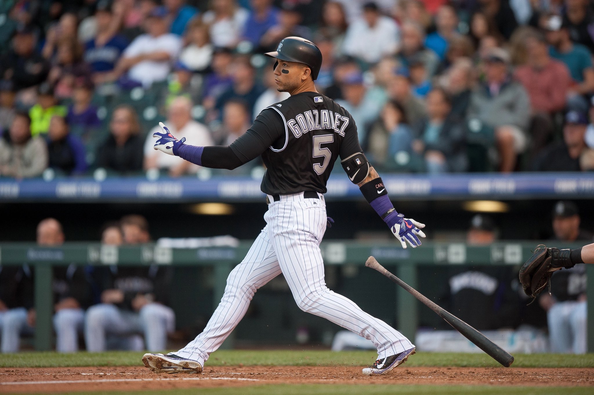 rockies black vest jersey