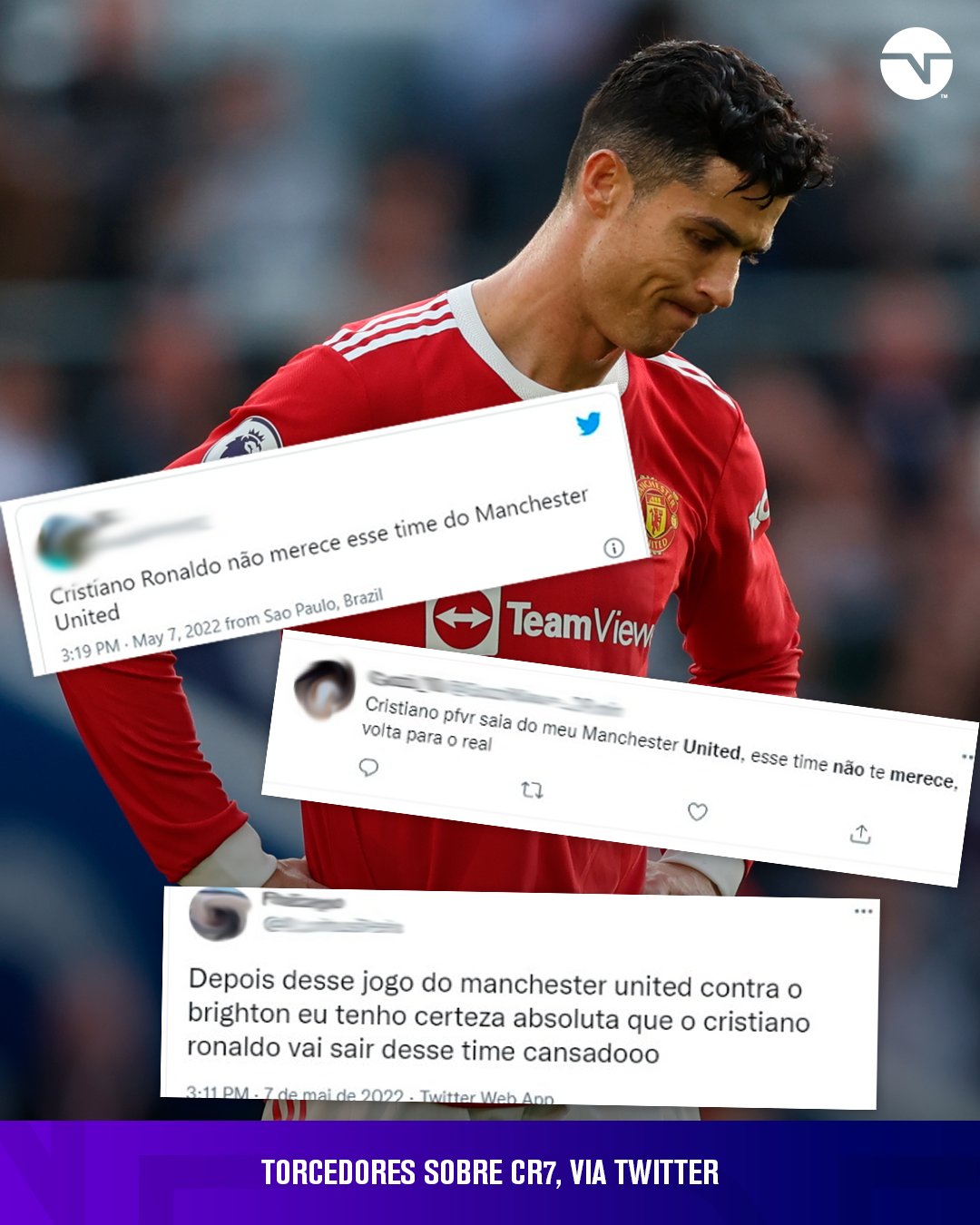 Presidente de equipe adversária pede que internet seja liberada para time  de CR7; entenda - Folha PE