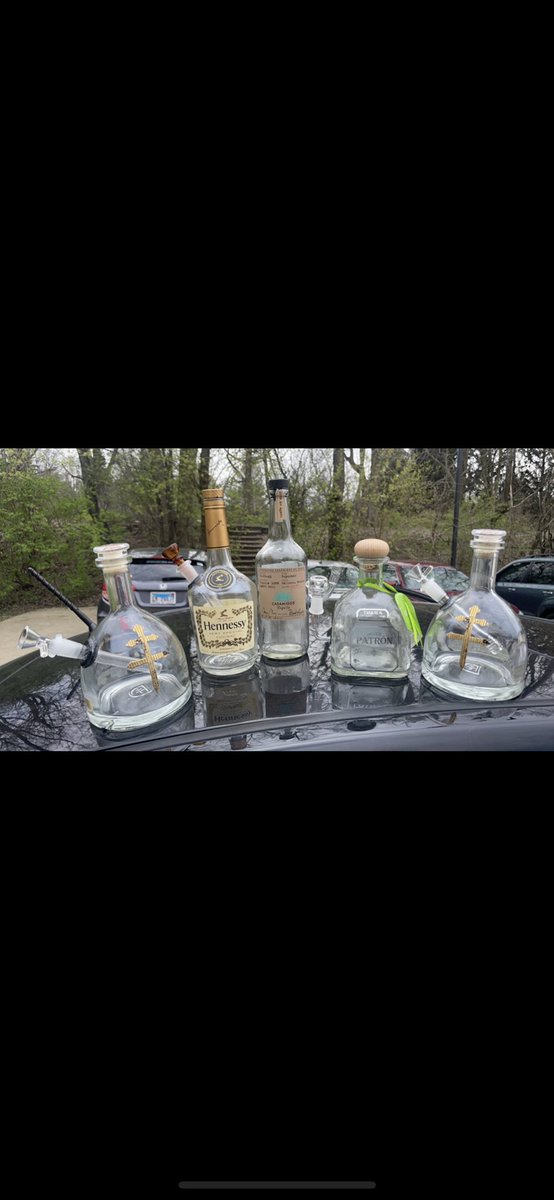 LiqBottleBongs's tweet photo. I just started a business making bongs out of alcohol bottles. I would really appreciate a rt because my next customer customer could be on your timeline. Im doing a raffle for 1 free bottle bong of your choice. To enter the raffle all you have to do is like, rt, and follow me! https://t.co/hkLglqFHjq