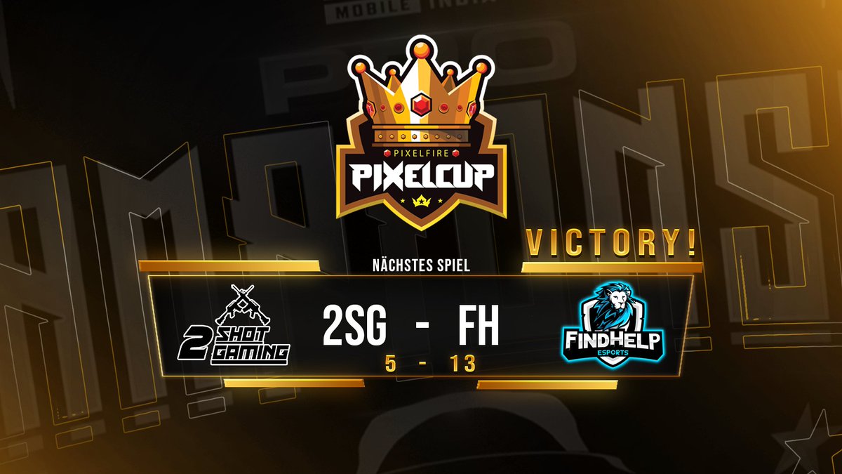 pixelfire_valo's tweet photo. 120€ PIXELCUP - TAG 1: GRUPPE C
@FindHelpEsports gewinnt gegen 2ShotGaming 13:5!

#VALORANT @PlayVALORANT #eSports #pixelfire #pixelcup #VCT https://t.co/U7OIuezGpi